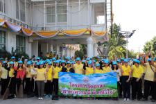 เทศบาลนครแม่สอด จัดโครงการจิตอาสาปรับภูมิทัศน์เกาะกลางถนนและสองข้างทาง บริเวณหน้าสำนักงานเทศบาลนครแม่สอด