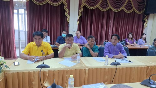 ทน.แม่สอด จัดประชุม โครงการพัฒนาตามผังเมืองรวมเมืองแม่สอด ระยะที่ 2