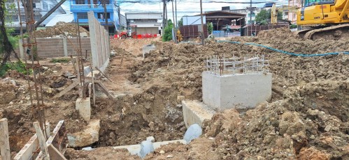 ทน.แม่สอด ลงพื้นที่ติดตามความคืบหน้าโครงการพัฒนาตามผังเมืองรวมเมืองแม่สอด อำเภอแม่สอด จังหวัดตาก
