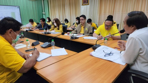 ทน.แม่สอด ประชุมหารือร่างเทศบัญญัติงบประมาณรายจ่ายประจำปีงบประมาณ พ.ศ.2568