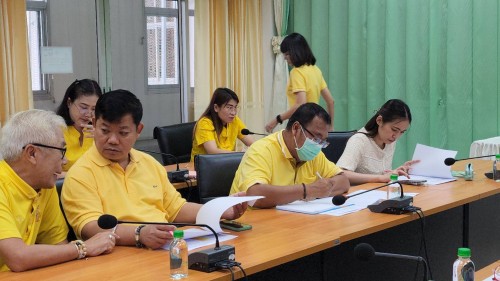 ทน.แม่สอด ประชุมหารือร่างเทศบัญญัติงบประมาณรายจ่ายประจำปีงบประมาณ พ.ศ.2568