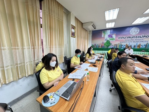 ทน.แม่สอด ประชุมหารือร่างเทศบัญญัติงบประมาณรายจ่ายประจำปีงบประมาณ พ.ศ.2568