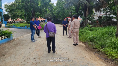 ทน.แม่สอด ลงพื้นที่ร่วมกับกรมโยธาธิการฯ เพื่อติดตามความคืบหน้างานก่อสร้างศาลสมเด็จพระนเรศวรมหาราช และศาลหลักเมืองแม่สอด 