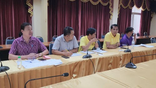 ทน.แม่สอด ประชุมหารือร่างเทศบัญญัติงบประมาณรายจ่ายประจำปีงบประมาณ พ.ศ.2568