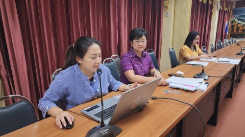 ทน.แม่สอด ประชุมหารือร่างเทศบัญญัติงบประมาณรายจ่ายประจำปีงบประมาณ พ.ศ.2568