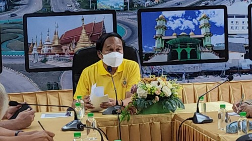 ทน.แม่สอด ประชุมเตรียมการต้อนรับรัฐมนตรีช่วยว่าการกระทรวงมหาดไทย และคณะ ลงพื้นที่จังหวัดตาก