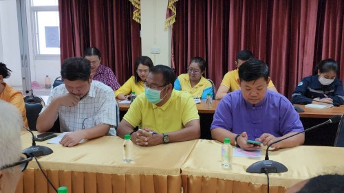 ทน.แม่สอด ประชุมเตรียมการต้อนรับรัฐมนตรีช่วยว่าการกระทรวงมหาดไทย และคณะ ลงพื้นที่จังหวัดตาก