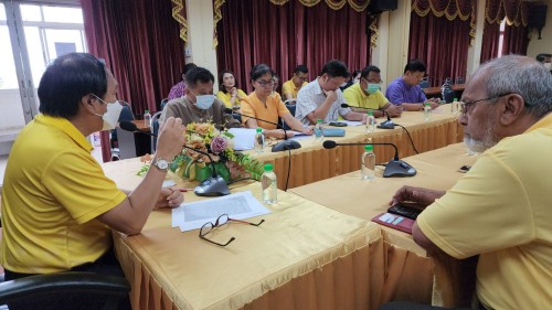 ทน.แม่สอด ประชุมเตรียมการต้อนรับรัฐมนตรีช่วยว่าการกระทรวงมหาดไทย และคณะ ลงพื้นที่จังหวัดตาก