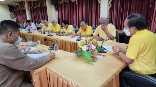 ทน.แม่สอด ประชุมเตรียมการต้อนรับรัฐมนตรีช่วยว่าการกระทรวงมหาดไทย และคณะ ลงพื้นที่จังหวัดตาก