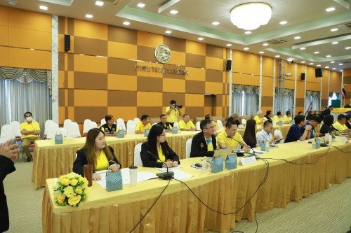 เทศบาลนครแม่สอด ต้อนรับรัฐมนตรีช่วยว่าการกระทรวงมหาดไทย และคณะ ลงพื้นที่จังหวัดตาก
