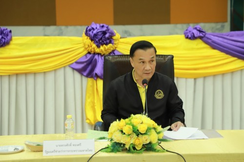 เทศบาลนครแม่สอด ต้อนรับรัฐมนตรีช่วยว่าการกระทรวงมหาดไทย และคณะ ลงพื้นที่จังหวัดตาก