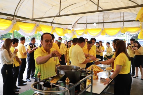 ทน.แม่สอด จัดพิธีหล่อเทียนจำนำพรรษา ประจำปี 2567
