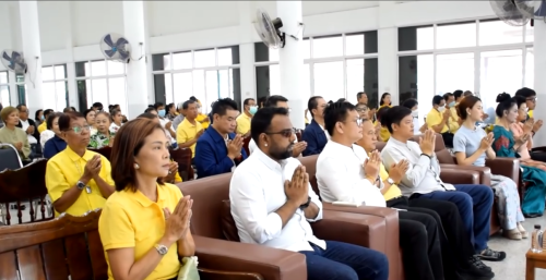 ทน.แม่สอด ร่วมทำบุญศาลาอเนกประสงค์สุสานหลวงเทศบาลนครแม่สอด 