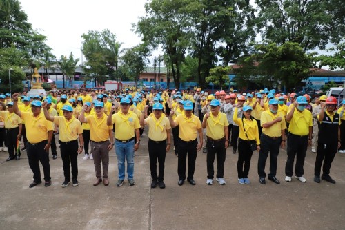 ทน.แม่สอด จัดกิจกรรมจิตอาสาพัฒนาปรับปรุงภูมิทัศน์เฉลิมพระเกียรติ พระบาทสมเด็จพระเจ้าอยู่หัว เนื่องในโอกาสพระราชพิธีมหามงคลเฉลิมพระชนมพรรษา 6 รอบ 28 กรกฎาคม 2567