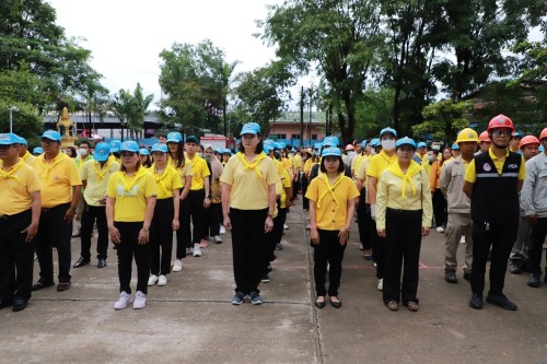 ทน.แม่สอด จัดกิจกรรมจิตอาสาพัฒนาปรับปรุงภูมิทัศน์เฉลิมพระเกียรติ พระบาทสมเด็จพระเจ้าอยู่หัว เนื่องในโอกาสพระราชพิธีมหามงคลเฉลิมพระชนมพรรษา 6 รอบ 28 กรกฎาคม 2567