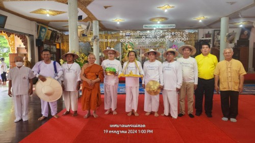 เทศบาลนครแม่สอด จัดงานสืบสานประเพณีแล้อุ๊ปั๊ดตะก่า วัดแม่ซอดน่าด่าน (วัดเงี้ยวหลวง)