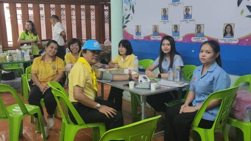 เทศบาลนครแม่สอด เข้าร่วมประชุมผู้สูงอายุ ชุมชนอินทรคีรี 1 ประจำเดือน กรกฎาคม 2567