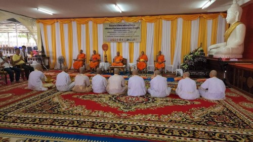 ทน.แม่สอด เข้าร่วมโครงการบรรพชาอุปสมบทหมู่เฉลิมพระเกียรติถวายเป็นพระราชกุศลแด่ พระบาทสมเด็จพระเจ้าอยู่หัวรัชกาลที่ 10 ในโครงการอาชีวะ สร้างช่างฝีมือ ตามแนวทางโรงเรียนพระดาบส รุ่นที่ 7 ปีงบประมาณ 2567