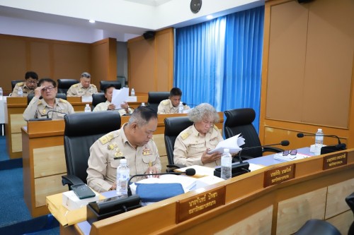 สภาเทศบาลนครแม่สอด ประชุมสภาเทศบาลนครแม่สอด สมัยวิสามัญ ครั้งที่ 1 ประจำปี 2567