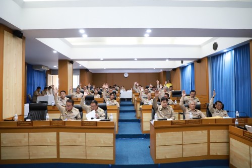 สภาเทศบาลนครแม่สอด ประชุมสภาเทศบาลนครแม่สอด สมัยวิสามัญ ครั้งที่ 1 ประจำปี 2567