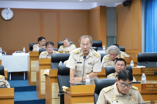 สภาเทศบาลนครแม่สอด ประชุมสภาเทศบาลนครแม่สอด สมัยวิสามัญ ครั้งที่ 1 ประจำปี 2567