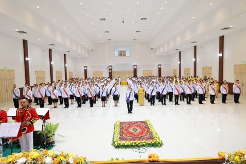 ทน.แม่สอด ร่วมงานสโมสรสันนิบาตเฉลิมพระเกียรติ พระบาทสมเด็จพระเจ้าอยู่หัว เนื่องในโอกาสพระราชพิธีมหามงคลเฉลิมพระชนมพรรษา 6 รอบ 28 กรกฎาคม 2567