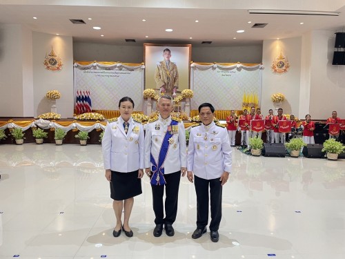 ทน.แม่สอด ร่วมงานสโมสรสันนิบาตเฉลิมพระเกียรติ พระบาทสมเด็จพระเจ้าอยู่หัว เนื่องในโอกาสพระราชพิธีมหามงคลเฉลิมพระชนมพรรษา 6 รอบ 28 กรกฎาคม 2567
