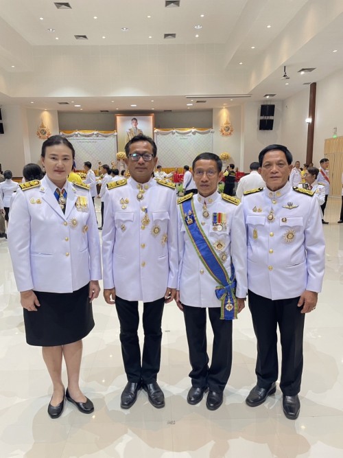 ทน.แม่สอด ร่วมงานสโมสรสันนิบาตเฉลิมพระเกียรติ พระบาทสมเด็จพระเจ้าอยู่หัว เนื่องในโอกาสพระราชพิธีมหามงคลเฉลิมพระชนมพรรษา 6 รอบ 28 กรกฎาคม 2567
