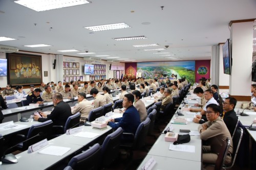 ทน.แม่สอด เข้าร่วมการประชุมคณะกรมการจังหวัดตาก หัวหน้าส่วนราชการ และผู้เกี่ยวข้อง ประจำเดือน กรกฎาคม 2567
