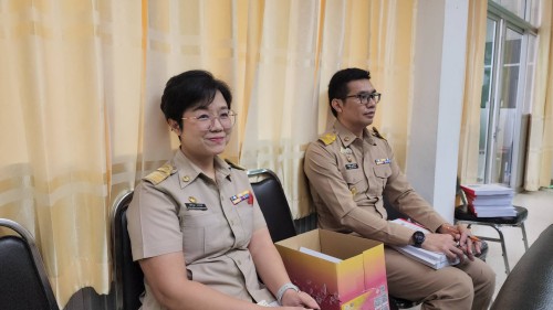 ทน.แม่สอด จัดประชุมคณะผู้บริหาร หัวหน้าส่วนราชการ เพื่อมอบหมาย  สั่งการงานในโครงการต่าง ๆ และติดตามความคืบหน้างานที่มอบหมาย