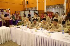 อธิบดีกรมส่งเสริมการปกครองท้องถิ่นเดินทางมาเป็นประธานในพิธีลงนามความร่วมมือการขับเคลื่อน “ท้องถิ่นไทยก้าวสู่แหล่งเรียนรู้เด็กไทยแก้มใส วิถีชีวิตสุขภาวะ”จังหวัดตาก ณ เทศบาลนครแม่สอด จังหวัดตาก