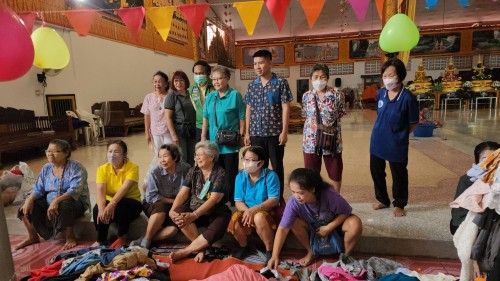 ทน.แม่สอด จัดกิจกรรมตลาดนัดปันสุข ครั้งที่ 5 ณ ศาลาเฉลิมพระเกียรติ วัดตรีรัตนาราม 