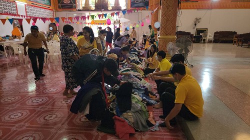 ทน.แม่สอด จัดกิจกรรมตลาดนัดปันสุข ครั้งที่ 5 ณ ศาลาเฉลิมพระเกียรติ วัดตรีรัตนาราม 