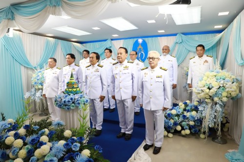 นายกเทศมนตรีนครแม่สอด พร้อมคณะผู้บริหาร เข้าร่วมบันทึกเทปถวายพระพรชัยมงคล สมเด็จพระนางเจ้าสิริกิติ์ พระบรมราชินีนาถ พระบรมราชชนนีพันปีหลวง เนื่องในโอกาสมงคลที่ทรงเจริญพระชนมพรรษา 92 พรรษา ในวันที่ 12 สิงหาคม 2567 