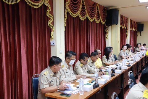 ทน.แม่สอด จัดประชุมหัวหน้าส่วนราชการ ครั้งที่ 8/2567 ประจำเดือน สิงหาคม 