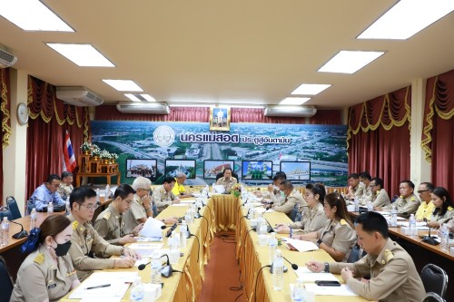 ทน.แม่สอด จัดประชุมหัวหน้าส่วนราชการ ครั้งที่ 8/2567 ประจำเดือน สิงหาคม 