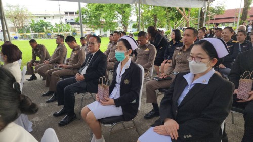 ทน.แม่สอด เข้าร่วมพิธีวางพวงมาลา เนื่องในวันรพี ประจำปี 2567