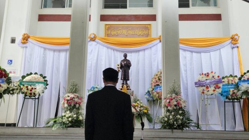 ทน.แม่สอด เข้าร่วมพิธีวางพวงมาลา เนื่องในวันรพี ประจำปี 2567