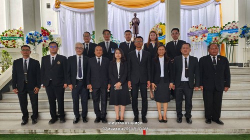 ทน.แม่สอด เข้าร่วมพิธีวางพวงมาลา เนื่องในวันรพี ประจำปี 2567