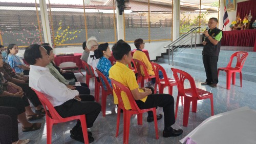 เทศบาลนครแม่สอด เข้าร่วมประชุมผู้สูงอายุ ชุมชนแม่สอดวิลล่า ประจำเดือน สิงหาคม 2567