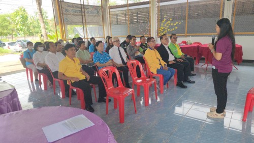 เทศบาลนครแม่สอด เข้าร่วมประชุมผู้สูงอายุ ชุมชนแม่สอดวิลล่า ประจำเดือน สิงหาคม 2567