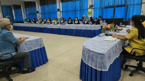 ทน.แม่สอด ร่วมต้อนรับนายกเหล่ากาชาดจังหวัดตาก และคณะนิเทศ ติดตามความก้าวหน้าผลการดำเนินโครงการส่งเสริมและพัฒนาการพูด อ่าน เขียน ภาษาไทย จังหวัดตาก ปีการศึกษา 2567