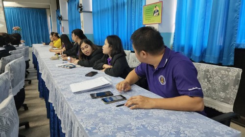 ทน.แม่สอด ร่วมต้อนรับนายกเหล่ากาชาดจังหวัดตาก และคณะนิเทศ ติดตามความก้าวหน้าผลการดำเนินโครงการส่งเสริมและพัฒนาการพูด อ่าน เขียน ภาษาไทย จังหวัดตาก ปีการศึกษา 2567