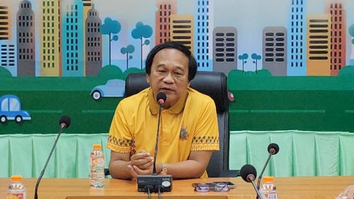 ทน.แม่สอด ร่วมประชุมติดตามความคืบหน้าโครงการก่อสร้างระบบจำหน่ายไฟฟ้าเป็นเคเบิลใต้ดิน บริเวณถนนประสาทวิถี อำเภอแม่สอด จังหวัดตาก