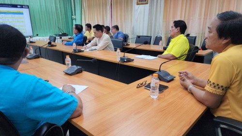 ทน.แม่สอด ร่วมประชุมติดตามความคืบหน้าโครงการก่อสร้างระบบจำหน่ายไฟฟ้าเป็นเคเบิลใต้ดิน บริเวณถนนประสาทวิถี อำเภอแม่สอด จังหวัดตาก