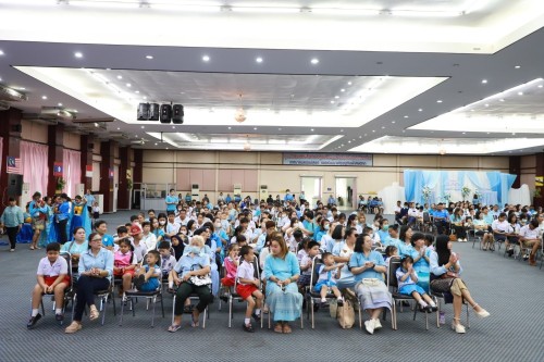เทศบาลนครแม่สอด เข้าร่วมพิธีมอบทุนการศึกษาให้แก่นักเรียน โดย คุณอัครเดช ตาสะหลี และครอบครัว เนื่องในโอกาสวันแม่แห่งชาติ