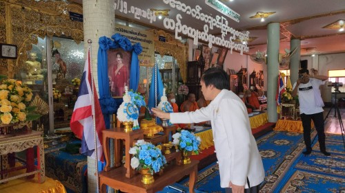 ทน.แม่สอด ร่วมโครงการสวดมนต์หมู่บ้านศิล 5 วัด รัฐ ประชา สร้างสุข ไหว้พระสวดมนต์สัญจร ประจำปี 2567