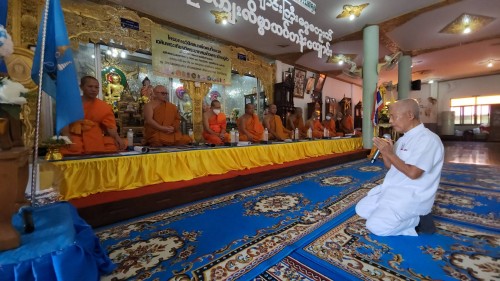 ทน.แม่สอด ร่วมโครงการสวดมนต์หมู่บ้านศิล 5 วัด รัฐ ประชา สร้างสุข ไหว้พระสวดมนต์สัญจร ประจำปี 2567