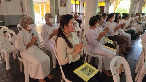 ทน.แม่สอด ร่วมโครงการสวดมนต์หมู่บ้านศิล 5 วัด รัฐ ประชา สร้างสุข ไหว้พระสวดมนต์สัญจร ประจำปี 2567