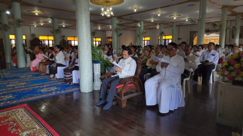 ทน.แม่สอด ร่วมโครงการสวดมนต์หมู่บ้านศิล 5 วัด รัฐ ประชา สร้างสุข ไหว้พระสวดมนต์สัญจร ประจำปี 2567